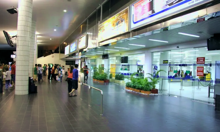 De internationale luchthaven van Brunei