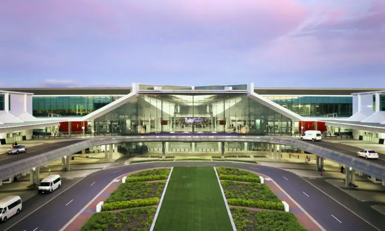 De internationale luchthaven van Canberra