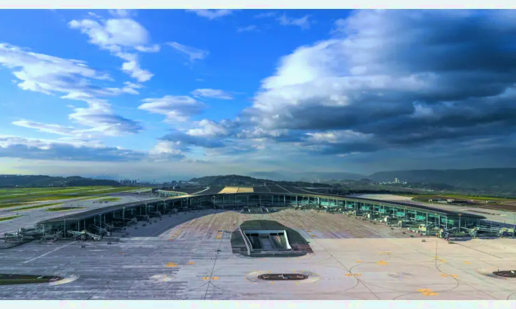 De internationale luchthaven Chongqing Jiangbei