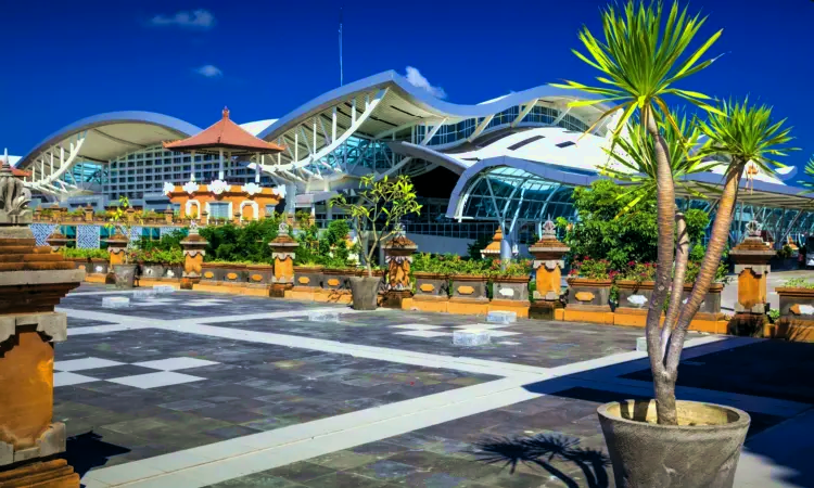 De internationale luchthaven Ngurah Rai