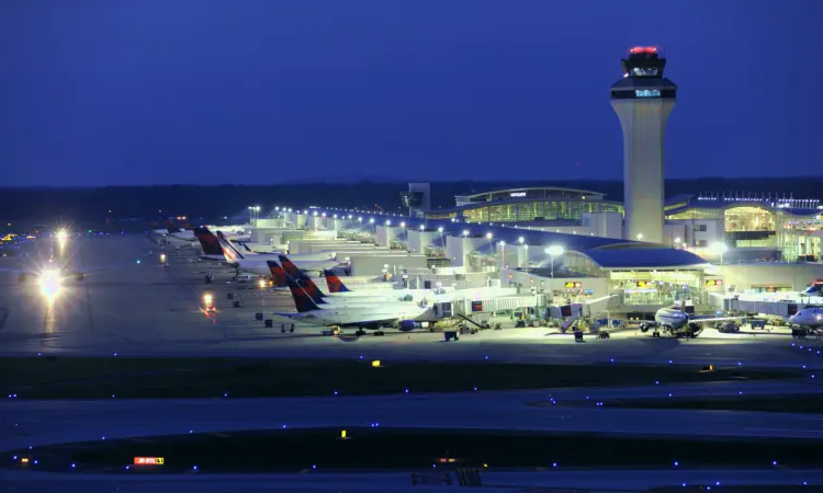 Luchthaven Detroit Metropolitan Wayne County