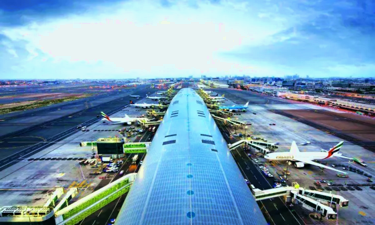 Internationale luchthaven van Dubai
