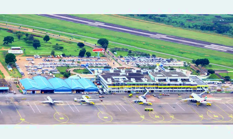 Entebbe internationale luchthaven