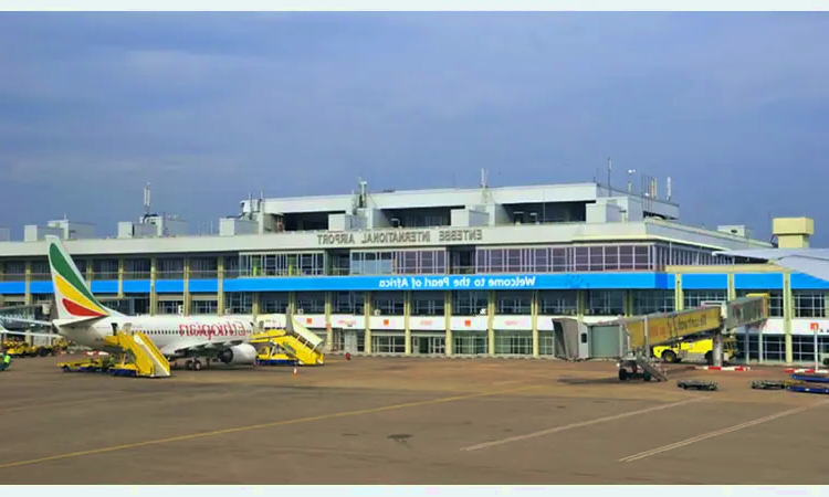 Entebbe internationale luchthaven