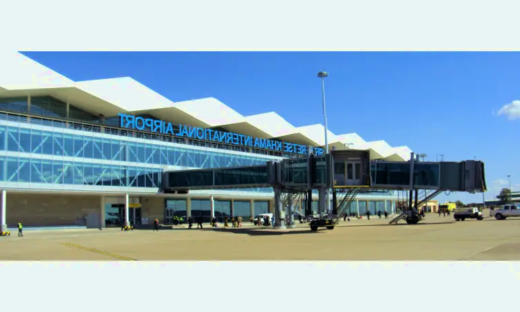 De internationale luchthaven Sir Seretse Khama