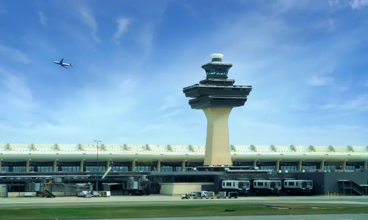 De internationale luchthaven Washington Dulles