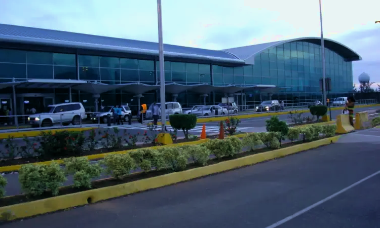 De internationale luchthaven Norman Manley