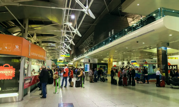 Luchthaven Lissabon Portela