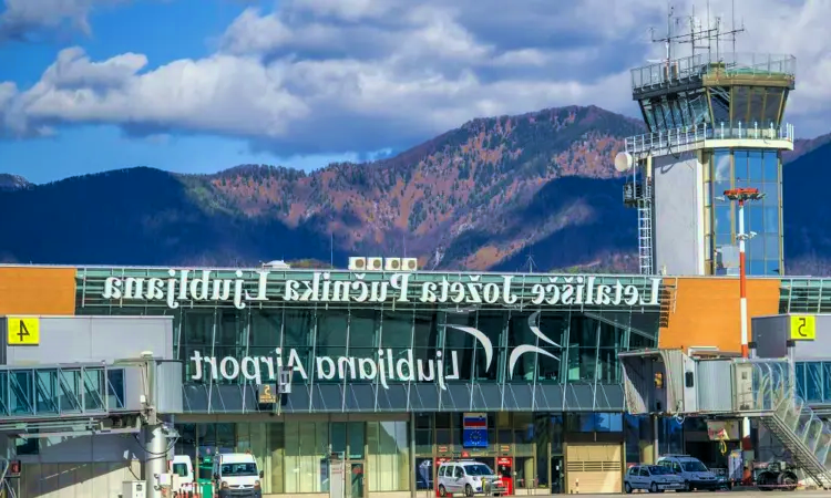 Luchthaven Ljubljana Jože Pučnik