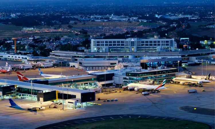 Luchthaven Melbourne