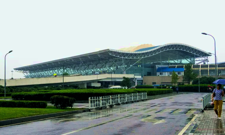 De internationale luchthaven Ningbo Lishe