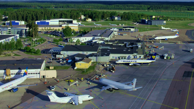 Luchthaven Stockholm-Skavsta