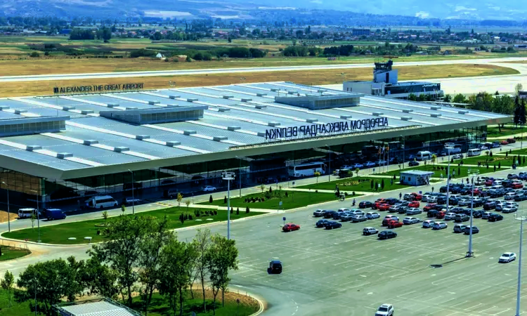 Luchthaven Skopje 'Alexander de Grote'