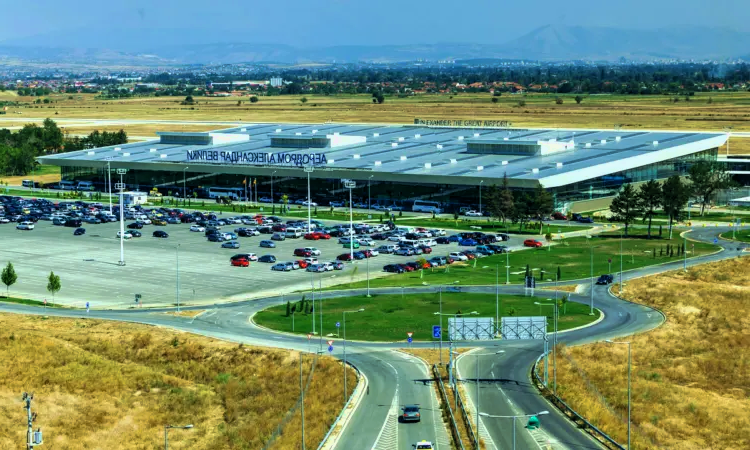 Luchthaven Skopje 'Alexander de Grote'