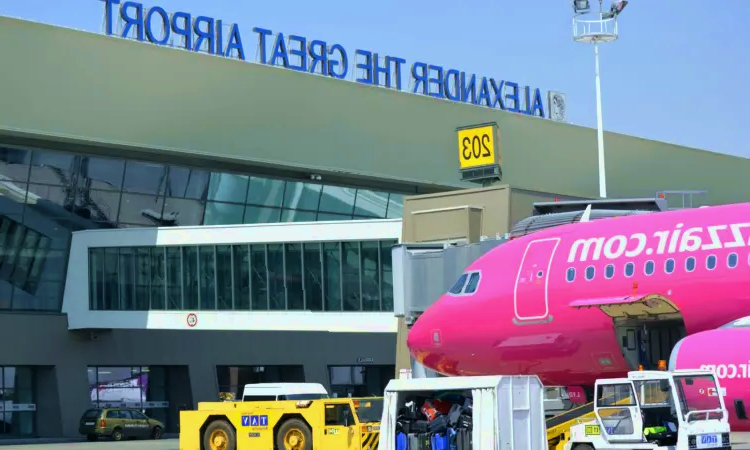 Luchthaven Skopje 'Alexander de Grote'