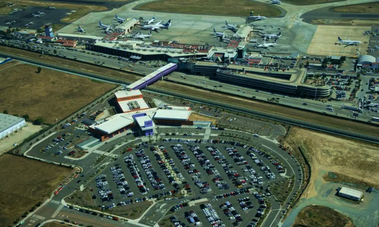 De internationale luchthaven van Tijuana