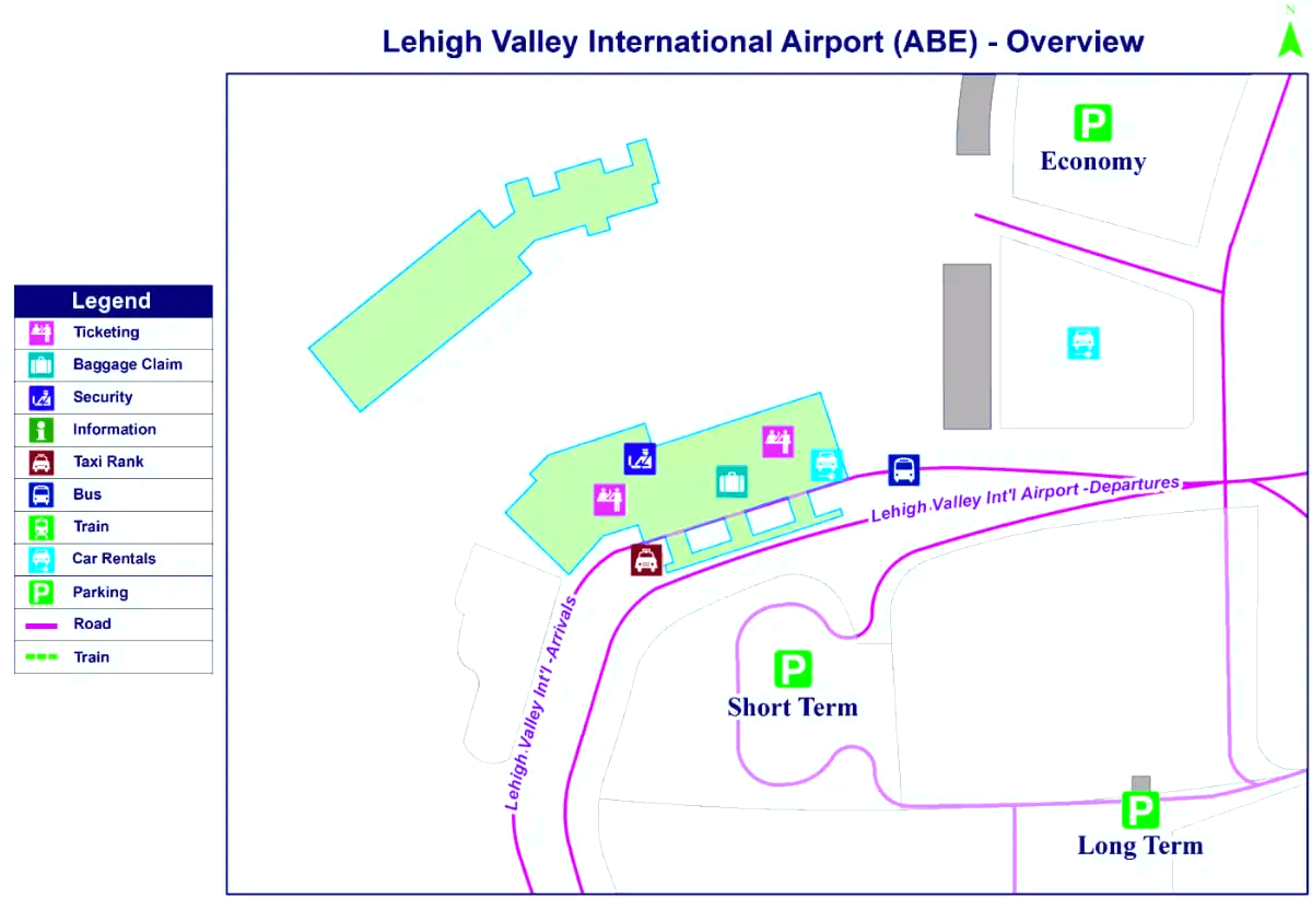 Internationale luchthaven Lehigh Valley