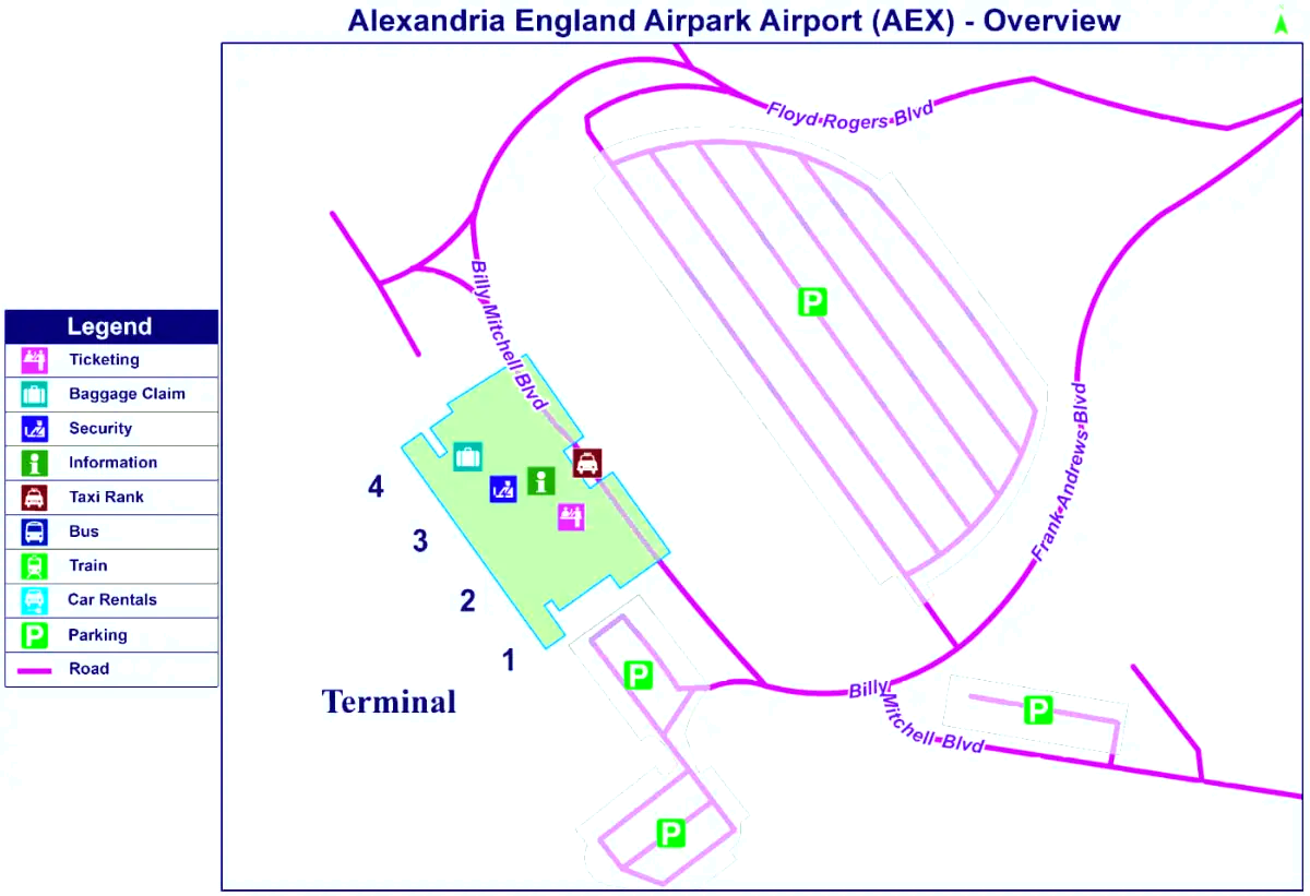 Internationale luchthaven van Alexandrië