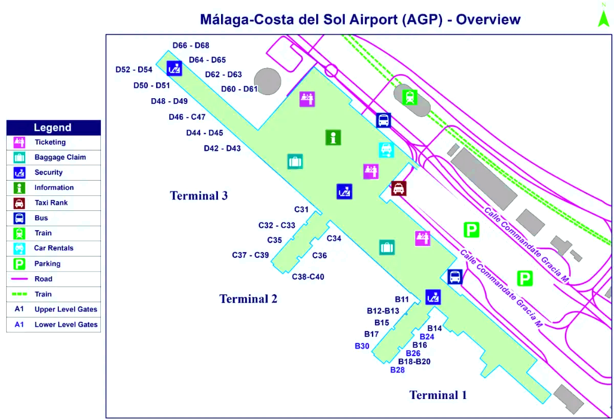 Luchthaven Malaga-Costa del Sol