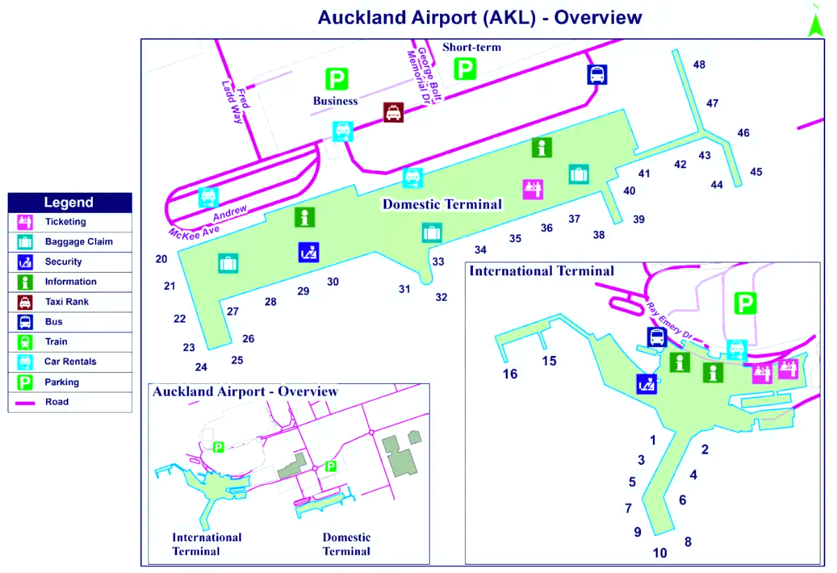 Luchthaven van Auckland