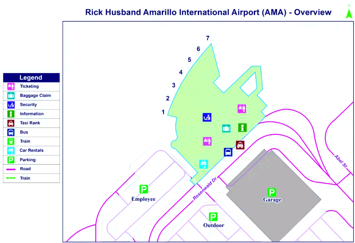 Rick Husband Internationale luchthaven van Amarillo