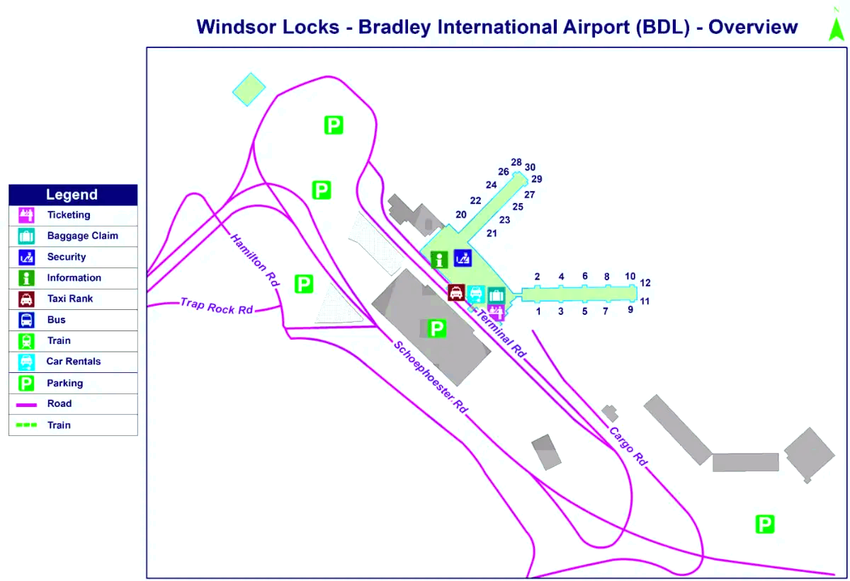 Internationale luchthaven Bradley