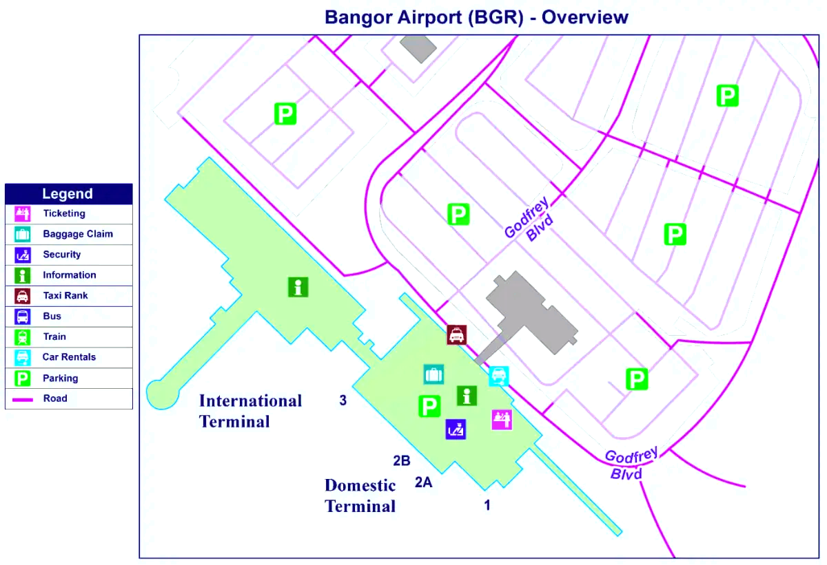 Internationale luchthaven Bangor