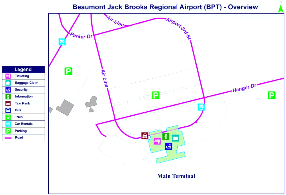 Regionale luchthaven Jack Brooks