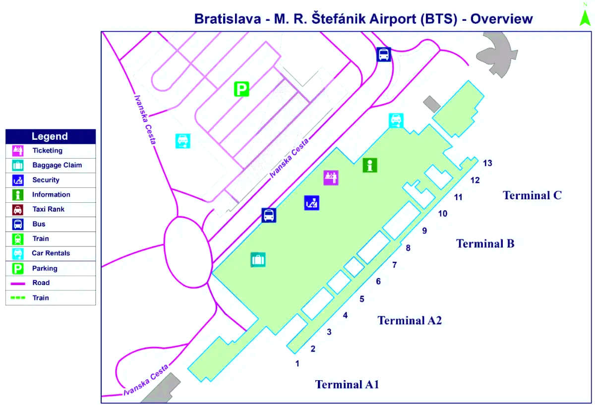 Luchthaven MR Štefánik