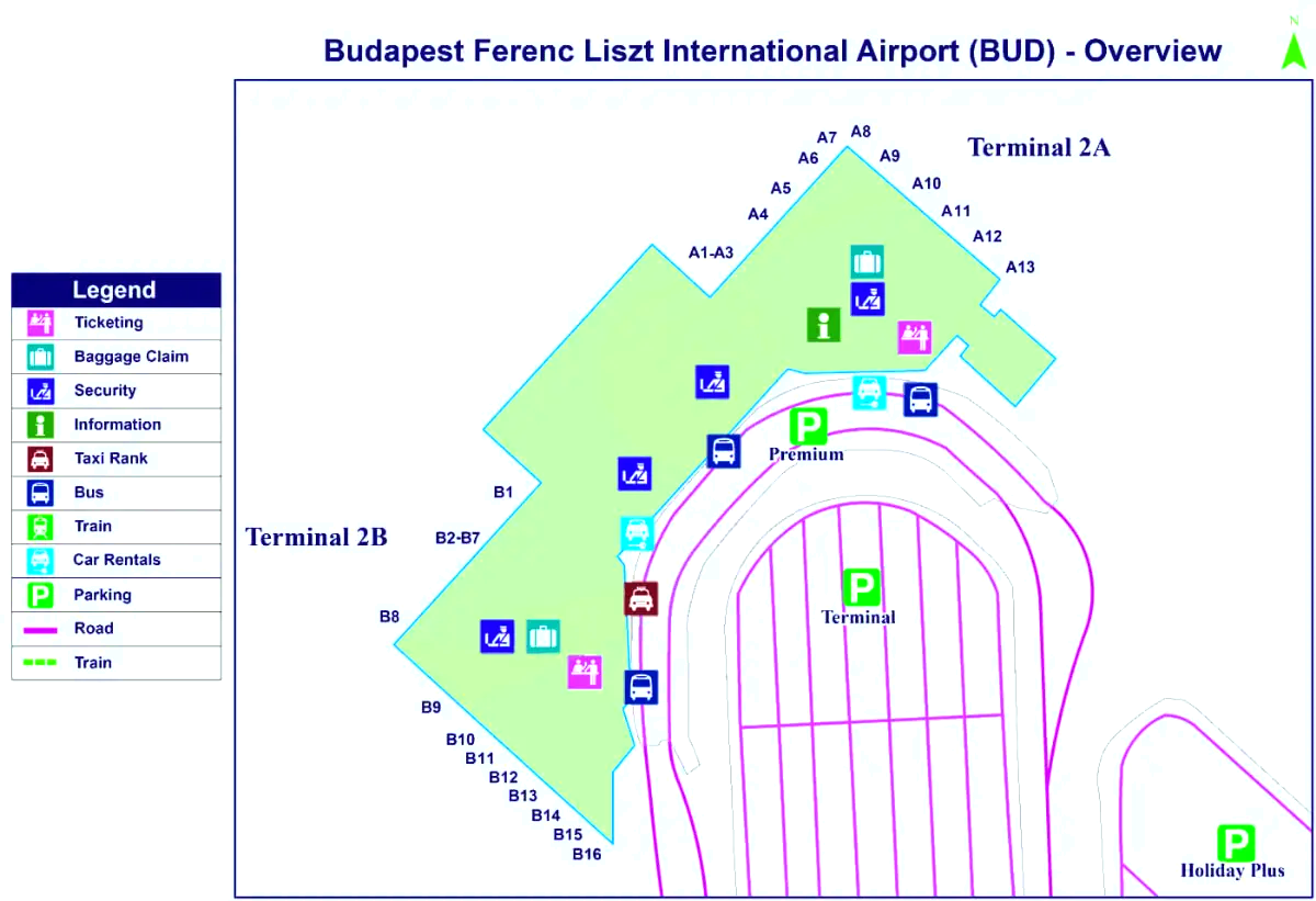 Internationale luchthaven Boedapest Ferenc Liszt