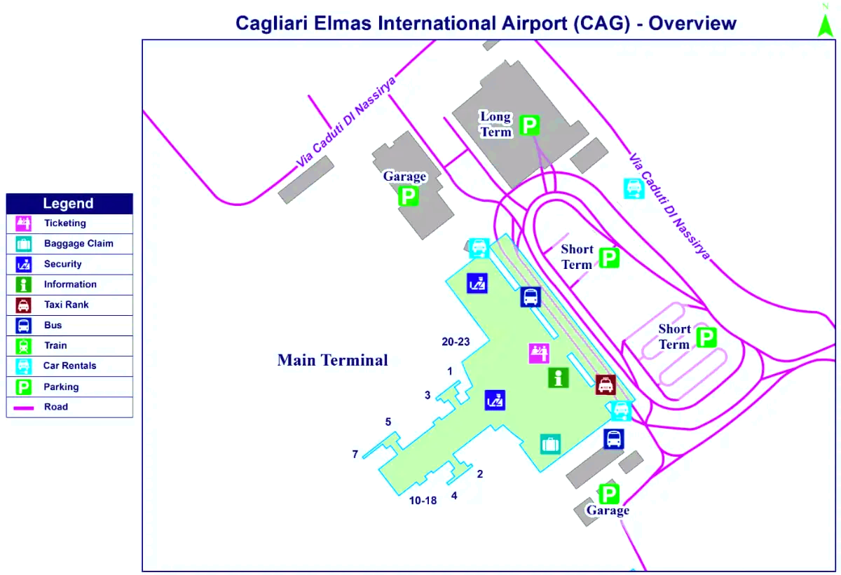 Luchthaven Cagliari-Elmas