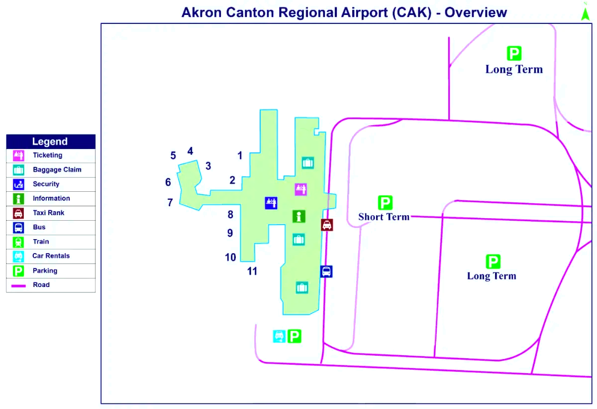 Luchthaven Akron-Canton