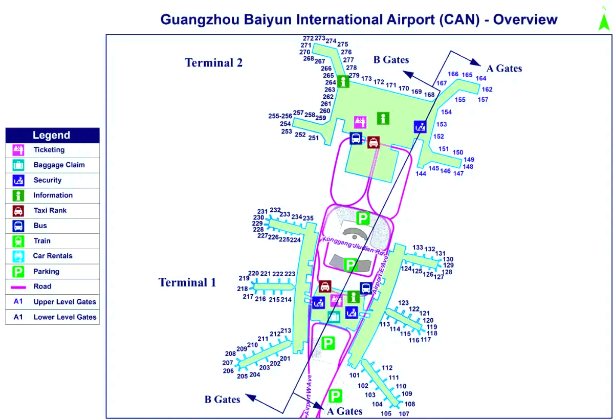 Internationale luchthaven Guangzhou Baiyun