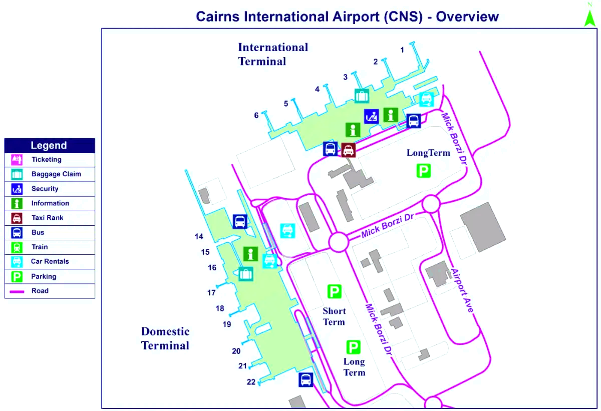 Luchthaven Cairns