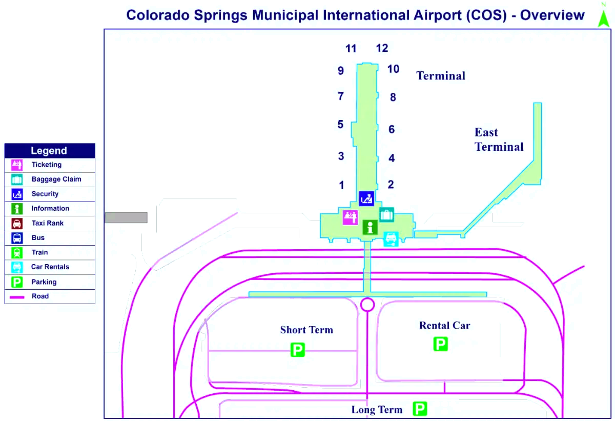 Colorado Springs luchthaven
