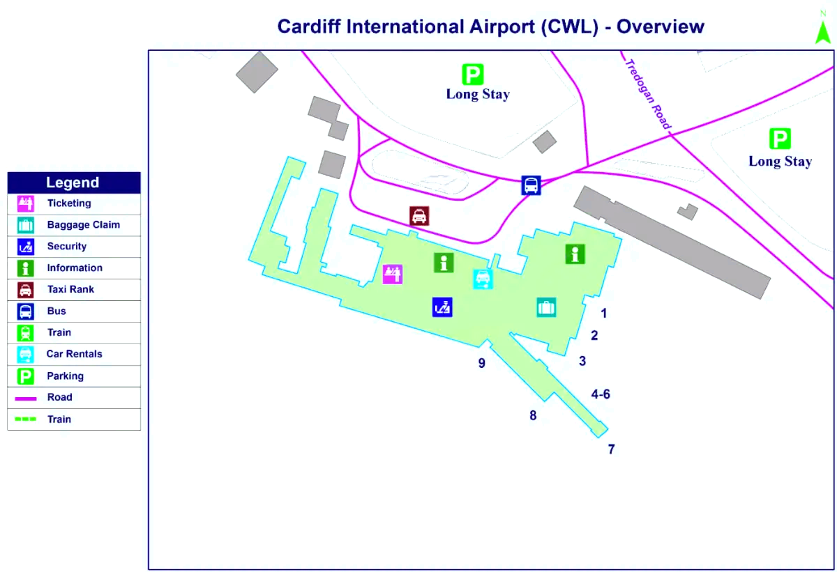 Luchthaven Cardiff