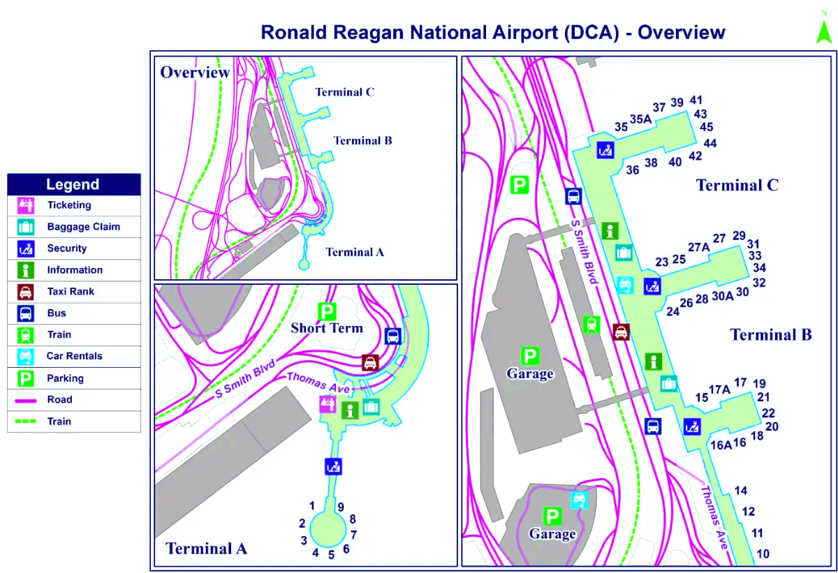 Ronald Reagan Washington Nationale Luchthaven