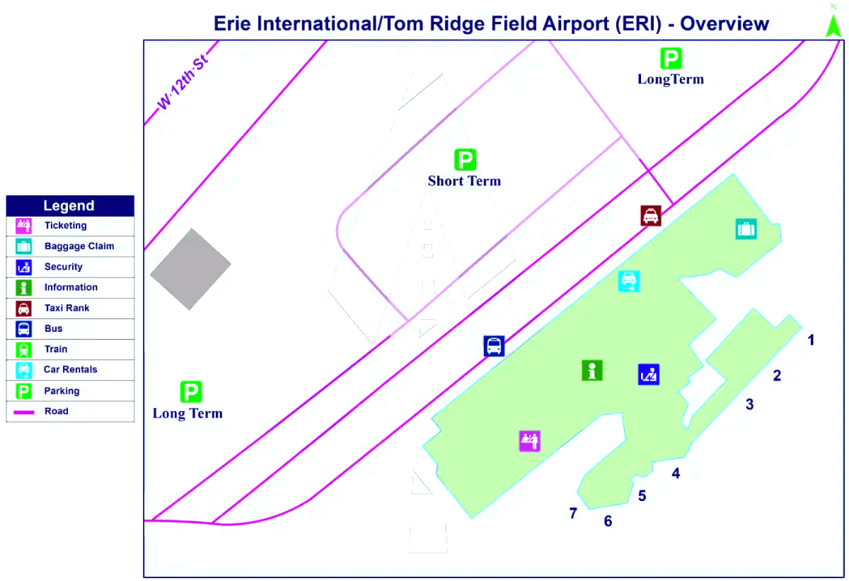 Internationale luchthaven Erie