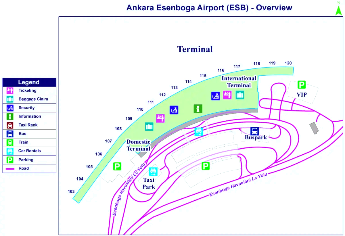 Internationale luchthaven Esenboğa