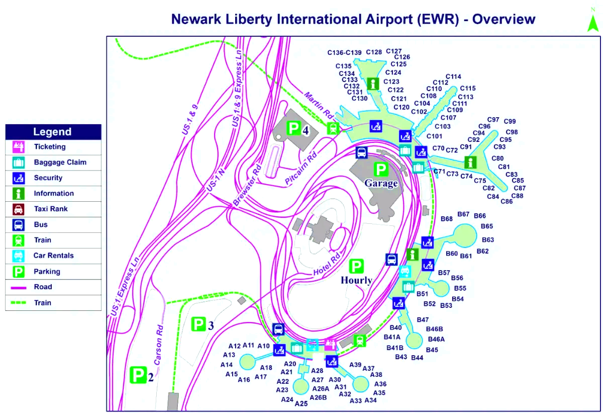 Internationale luchthaven Newark Liberty