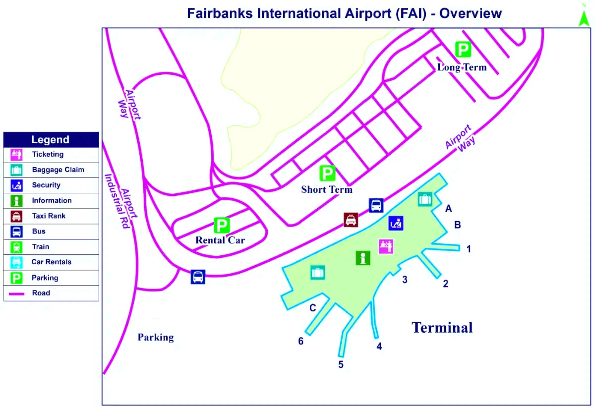 Internationale luchthaven Fairbanks