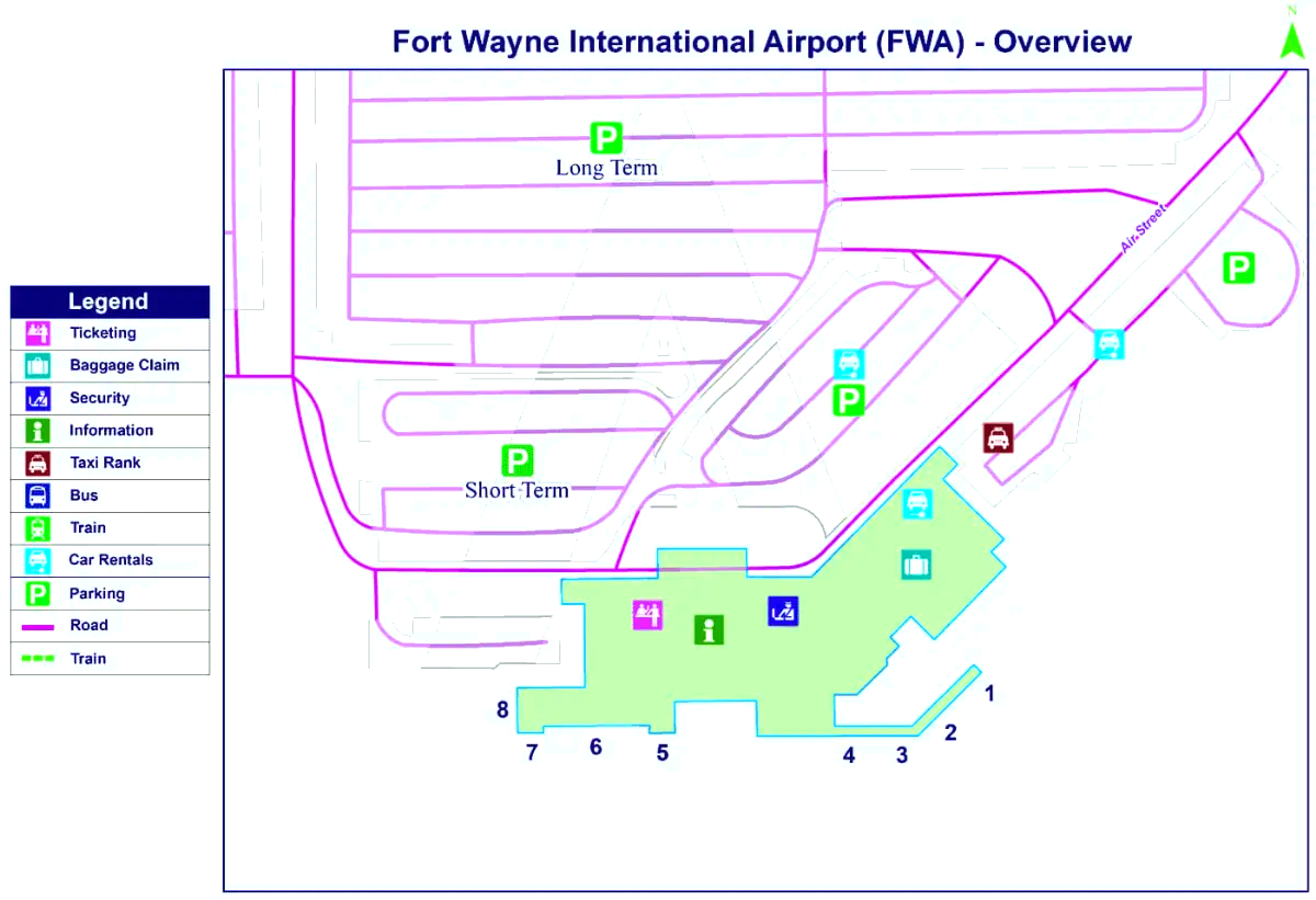 Internationale luchthaven Fort Wayne