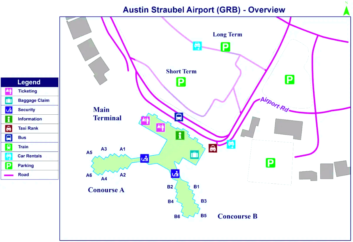 Internationale luchthaven Austin Straubel