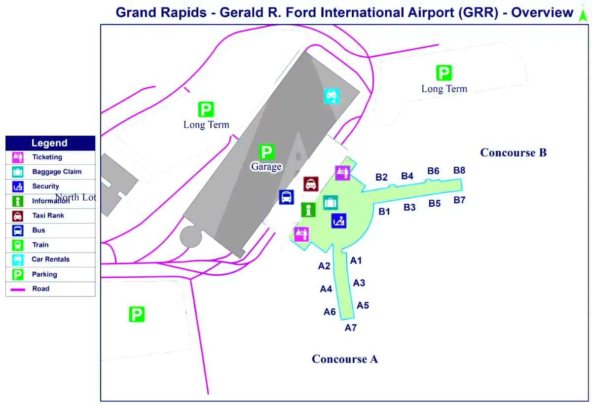 Internationale luchthaven Gerald R. Ford