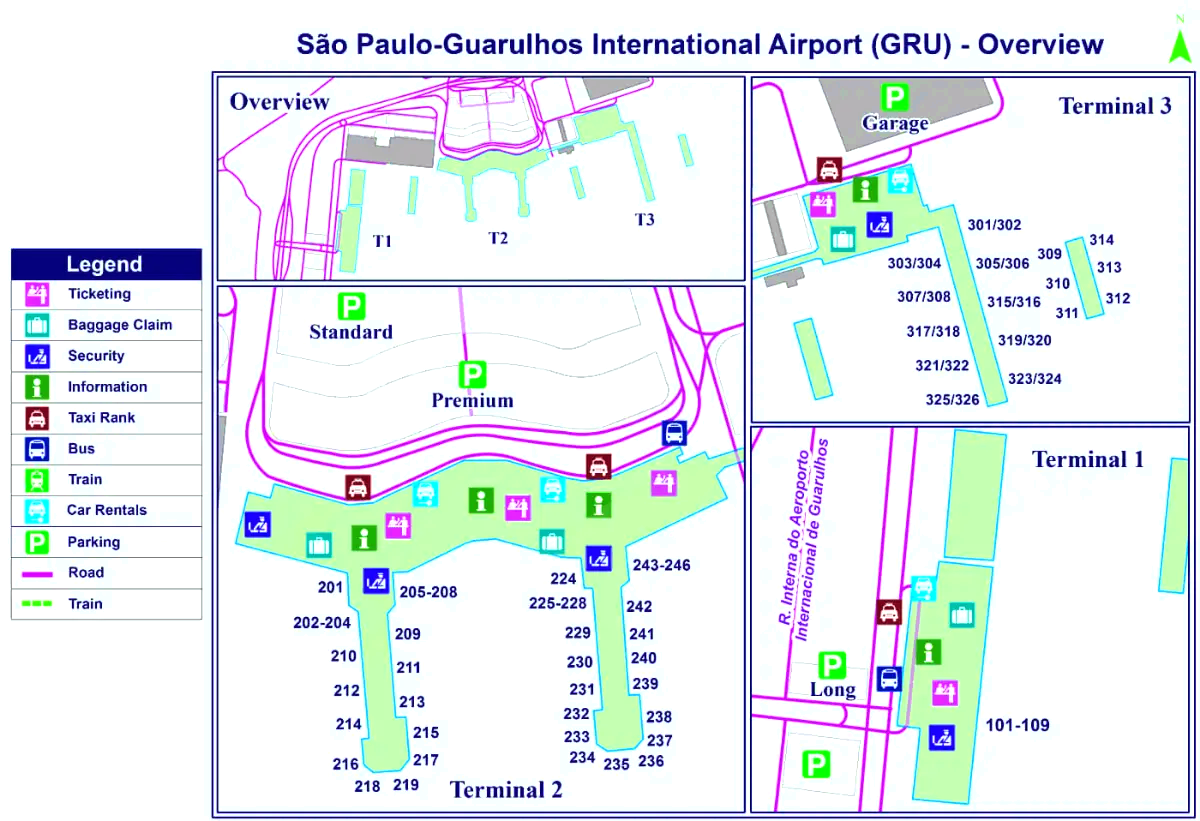 Internationale luchthaven São Paulo/Guarulhos-Governador André Franco Montoro