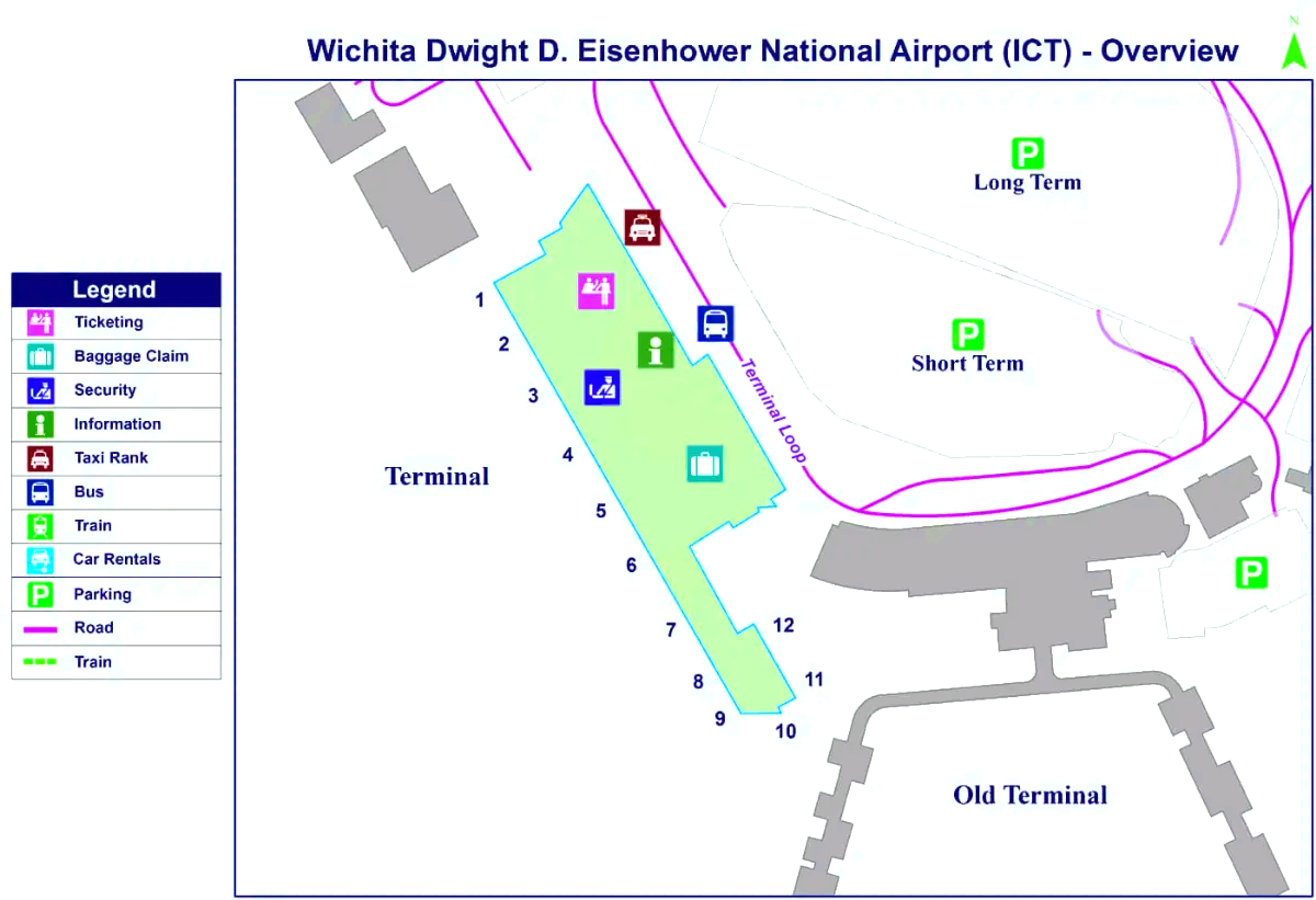 Wichita Dwight D. Eisenhower Nationale Luchthaven