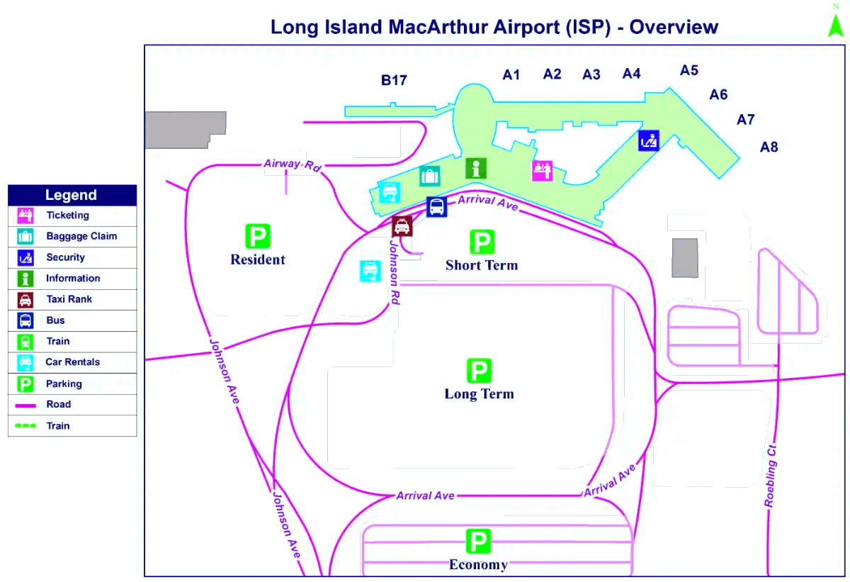 Long Island MacArthur-luchthaven