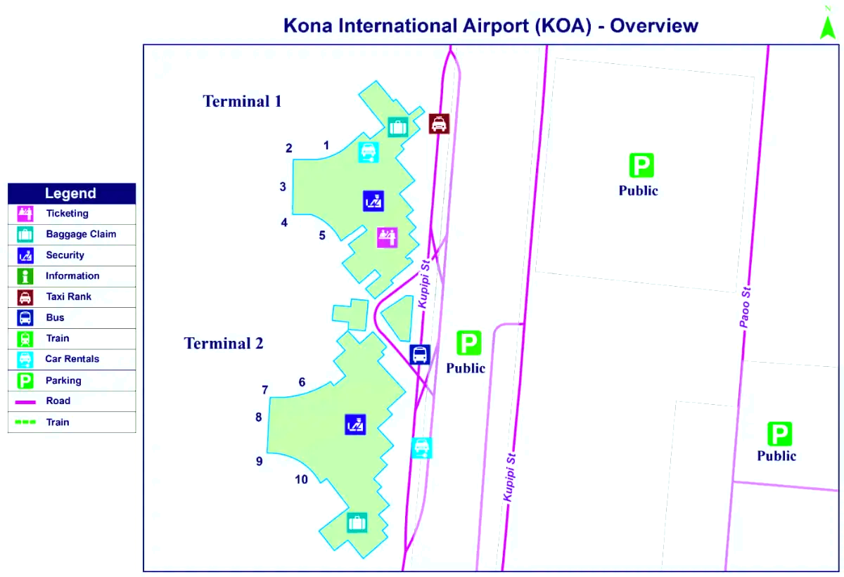 Internationale luchthaven Kona