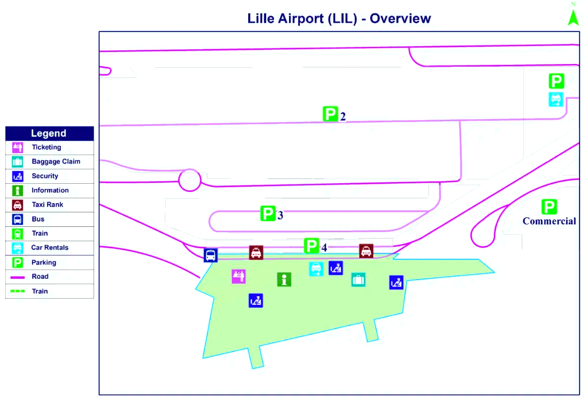 Luchthaven Rijsel