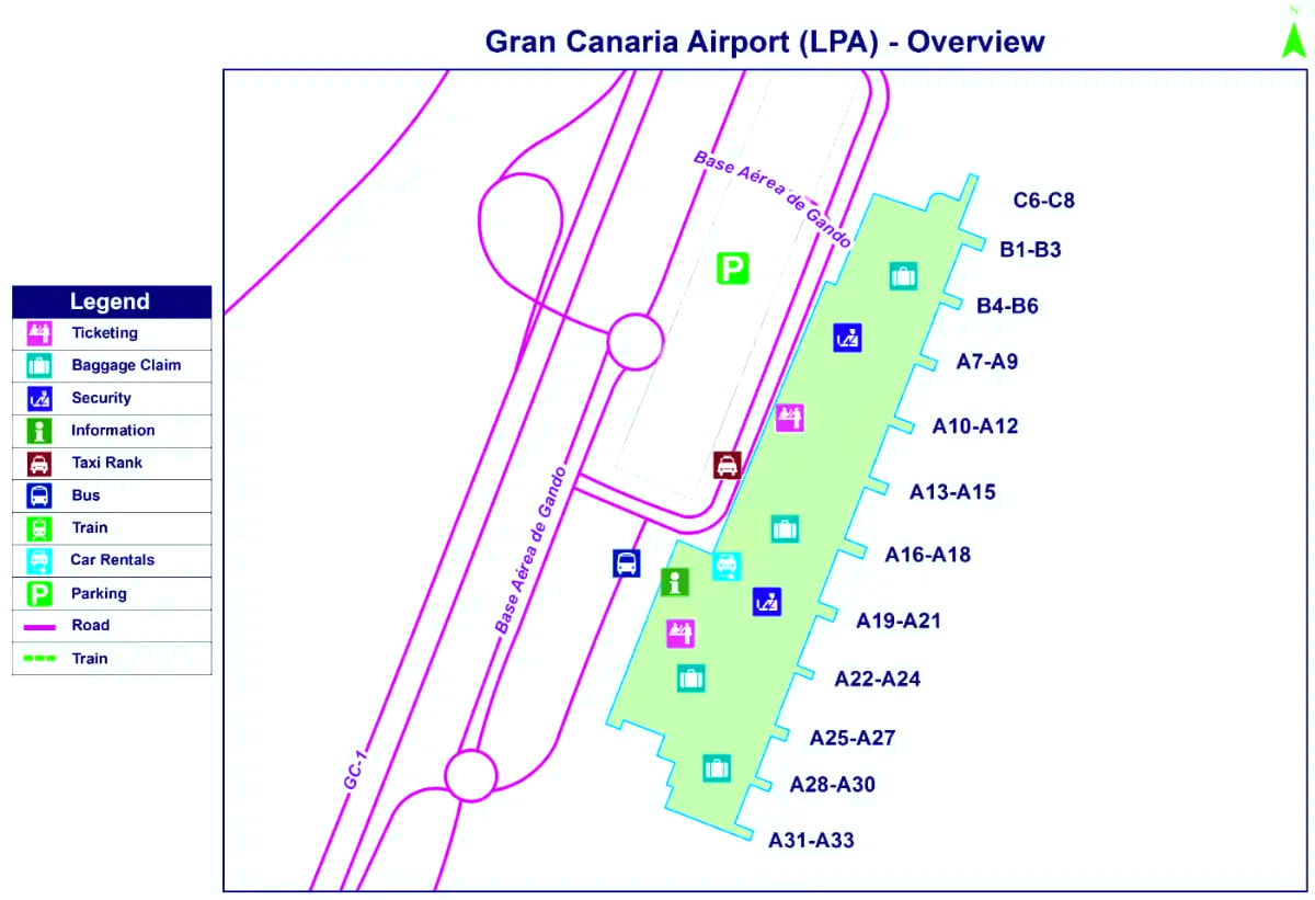 Luchthaven Gran Canaria